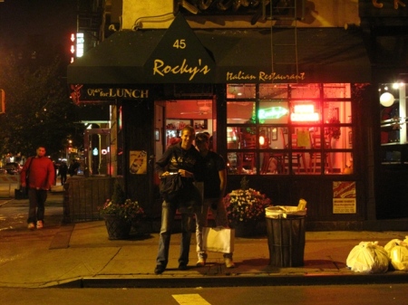 Dinner at Rocky's in Little Italy
